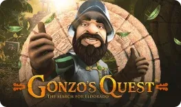 Gonzo's Quest slot at Aztec Paradise Casino