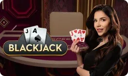 Live Blackjack slot at Aztec Paradise Casino