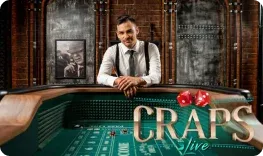 Live Craps slot at Aztec Paradise Casino